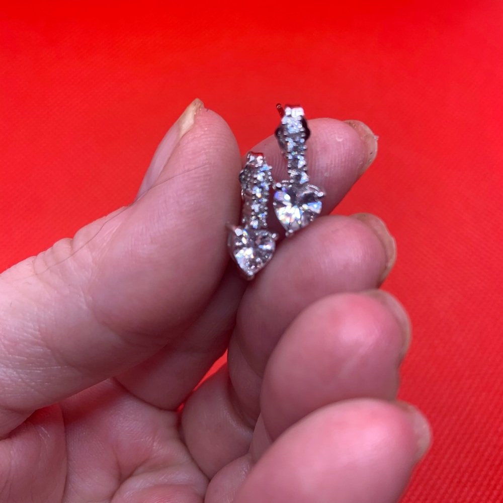 DIAMOND HEART JEWELRY SET - Picture 2 of 8